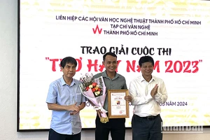 Tác giả Nhiên Đăng (Bình Định) đoạt giải nhất cuộc thi Thơ hay 2023.