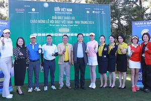 Giải golf chào mừng Lễ hội Golf Việt Nam-Nha Trang 2024 có sự góp mặt của gần 40 golfer. (Ảnh Ban tổ chức)