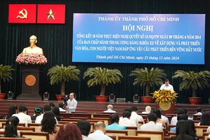 Quang cảnh hội nghị.