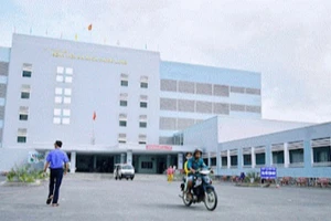 Trung tâm Y tế huyện Phước Long (Bạc Liêu) - nơi xảy ra vụ việc.