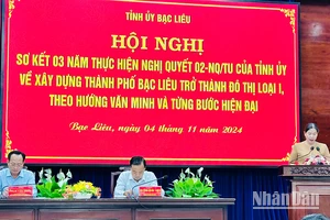 Quang cảnh Hội nghị. (Ảnh: TRỌNG DUY)