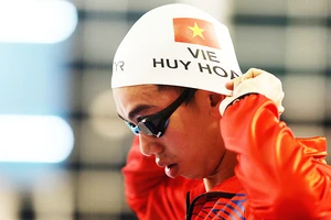 VĐV bơi lội Nguyễn Huy Hoàng đã giành vé tham dự Olympic 2024. Ảnh: LÊ MINH