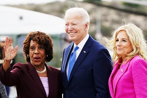 Ông Joe Biden vận động tranh cử tại bang Nam Carolina. Ảnh: AP