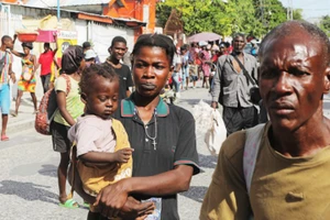 Haiti đang đối mặt sự thiếu thốn về lương thực và vật tư y tế. Ảnh: GETTY