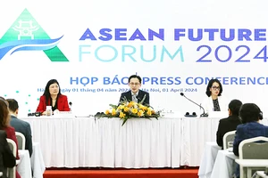 Họp báo Diễn đàn tương lai ASEAN 2024.