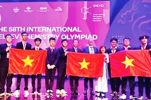 Việt Nam giành huy chương Kỳ thi Olympic Hóa học quốc tế