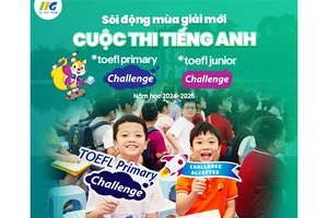 Cuộc thi tiếng Anh dành cho học sinh từ lớp 2 đến lớp 9