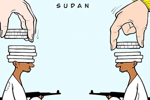 Biếm họa: EMAD HAJJAJ