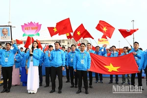 Đoàn Việt Nam tham dự Liên hoan Thanh niên Thế giới 2024. 