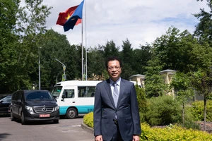 Đại sứ Việt Nam tại Nga Đặng Minh Khôi. (Ảnh: THANH THỂ)