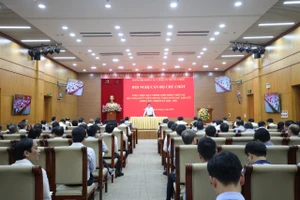 Hội nghị cán bộ chủ chốt giới thiệu nhân sự quy hoạch Ủy viên Trung ương Đảng dự khuyết khóa XIV.
