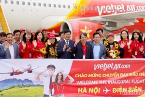 Vietjet khai trương đường bay mới kết nối Điện Biên với Thủ đô Hà Nội ngày 1/3.