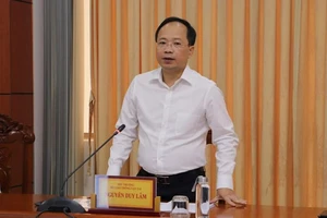 Thứ trưởng Giao thông vận tải Nguyễn Duy Lâm.