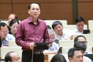 Đại biểu Quốc hội Lưu Bá Mạc (Đoàn Đại biểu Quốc hội tỉnh Lạng Sơn).