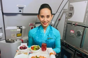 Vietnam Airlines phục vụ các món ăn, thức uống từ mận hậu Sơn La trên nhiều đường bay nội địa và quốc tế từ ngày 8 đến 15/6/2024.