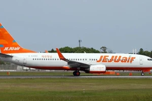 Máy bay của hãng Jeju Air.