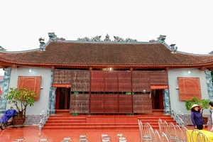Đình Tây Am (Vĩnh Bảo, Hải Phòng), nơi thờ Tiến sĩ Nguyễn Duy Tiếu.