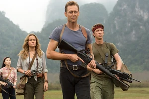 Cảnh trong phim "Kong - The Skull Island" với bối cảnh quay tại Việt Nam. 