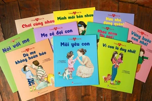 Bộ sách “Lòng mẹ bao la”. (Ảnh: NXB Kim Đồng)