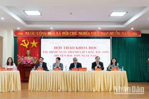 Đại diện các nhà nghiên cứu, nhà khoa học của Trung ương và tỉnh tham dự hội thảo.