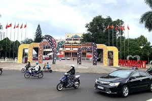 Trung tâm Văn hóa tỉnh Đắk Lắk, nơi sẽ diễn ra Lễ hội “Đêm trắng Ban Mê”.