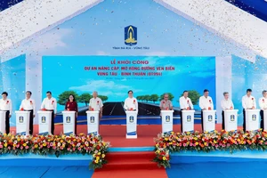 Lễ khởi công Dự án nâng cấp, mở rộng đường ven biển Vũng Tàu-Bình Thuận.