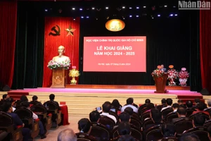 Quang cảnh Lễ khai giảng năm học 2024-2025.