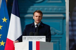 Tổng thống Pháp Emmanuel Macron. Ảnh tư liệu: AFP/TTXVN