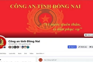 Trang fanpage Công an tỉnh Đồng Nai tiếp nhận các thông tin liên quan tình hình an ninh trật tự trên địa bàn.