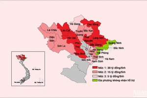 [Infographic] Phân bổ bước đầu 380 tỷ đồng hỗ trợ 20 địa phương chịu ảnh hưởng của bão số 3