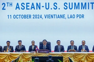 Quang cảnh Hội nghị Cấp cao ASEAN-Hoa Kỳ lần thứ 12 (Ảnh: Nhật Bắc/VGP). 