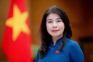 Phó Chủ nhiệm Ủy ban Đối ngoại Lê Thu Hà.