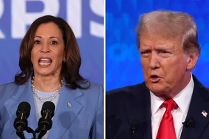 Phó Tổng thống Mỹ Kamala Harris và cựu Tổng thống Mỹ Donald Trump (Ảnh: Getty).