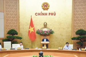 Thủ tướng Phạm Minh Chính chủ trì phiên họp Chính phủ thường kỳ tháng 10/2024 (Ảnh: Trần Hải). 