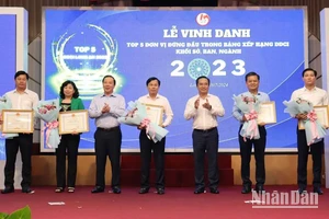 Vinh danh các đơn vị thực hiện có hiệu quả nhiều giải pháp để cải thiện và giữ vững 3 chỉ số (PCI, PGI, PAR Index) trên địa bàn tỉnh Long An.