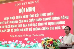 Ban Thường vụ Tỉnh ủy tổ chức Hội nghị quán triệt, triển khai tổng kết thực hiện Nghị quyết số 18-NQ/TW.