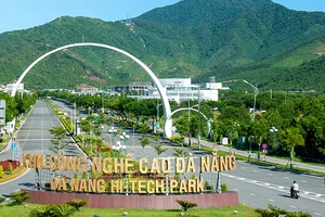 Khu công nghệ cao Đà Nẵng có tổng diện tích quy hoạch hơn 1.100 ha.