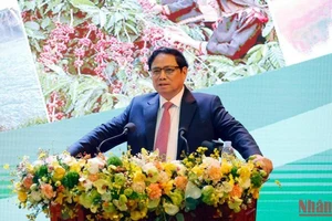 Thủ tướng Phạm Minh Chính phát biểu ý kiến tại hội nghị.
