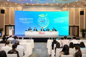 Toàn cảnh Đại hội đồng cổ đông năm 2024 của Công ty cổ phần Tập đoàn GELEX diễn ra sáng 28/3.