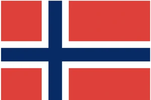 Quốc kỳ Vương quốc Na Uy.