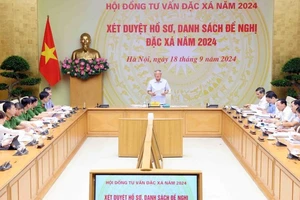 Phiên họp xét duyệt hồ sơ, danh sách đề nghị đặc xá năm 2024.