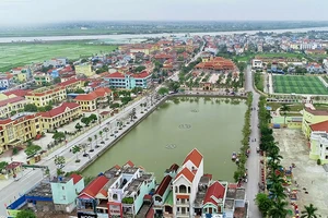 Một góc huyện Giao Thủy.