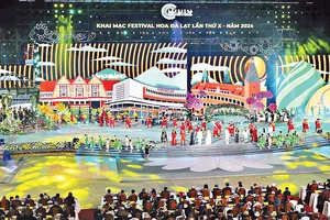 Lễ khai mạc Festival Hoa Đà Lạt lần thứ 10.