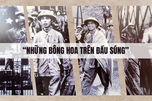 "Những bông hoa trên đầu súng"