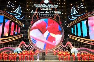 Quang cảnh lễ bế mạc Festival biển Nha Trang-Khánh Hòa lần thứ 10 năm 2023. (Ảnh: NGỌC HÒA) 