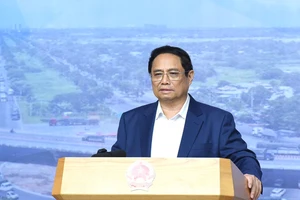 Thủ tướng Phạm Minh Chính phát biểu ý kiến tại Phiên họp. (Ảnh: TRẦN HẢI)