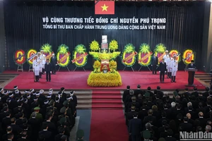 Lễ truy điệu và Lễ an táng Tổng Bí thư Nguyễn Phú Trọng.