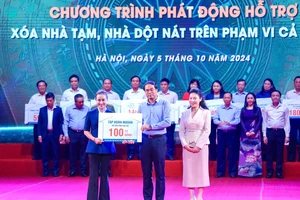 Tập đoàn Masan trao 100 tỷ hỗ trợ tỉnh Lào Cai.