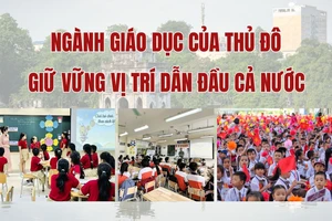 Ngành giáo dục của Thủ đô giữ vững vị trí dẫn đầu cả nước