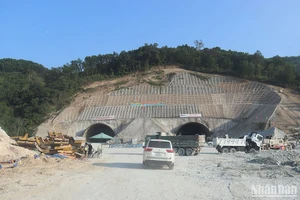 Nhà thầu đặt mục tiêu hầm 3 sẽ được đào thông trong tháng 6/2025.